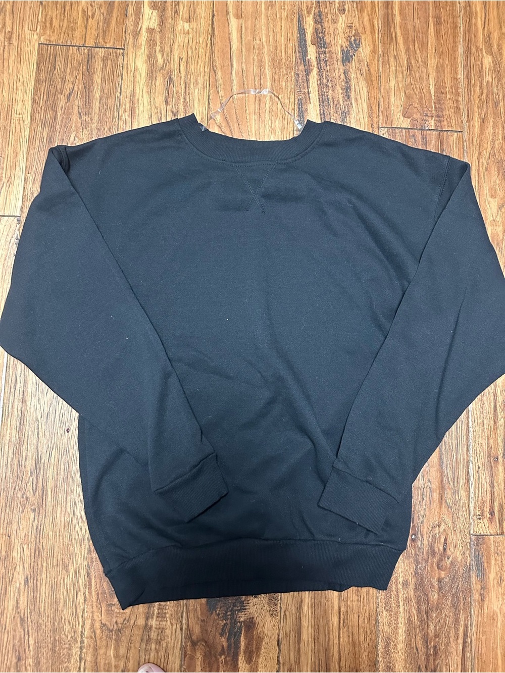 Classic Black Crewneck Sweater for Men